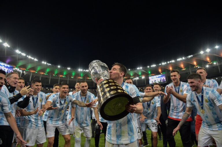 Messi ends trophy drought as Argentina beat Brazil to win Copa