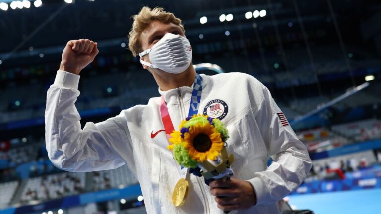 American Finke wins inaugural Olympic men’s 800m gold