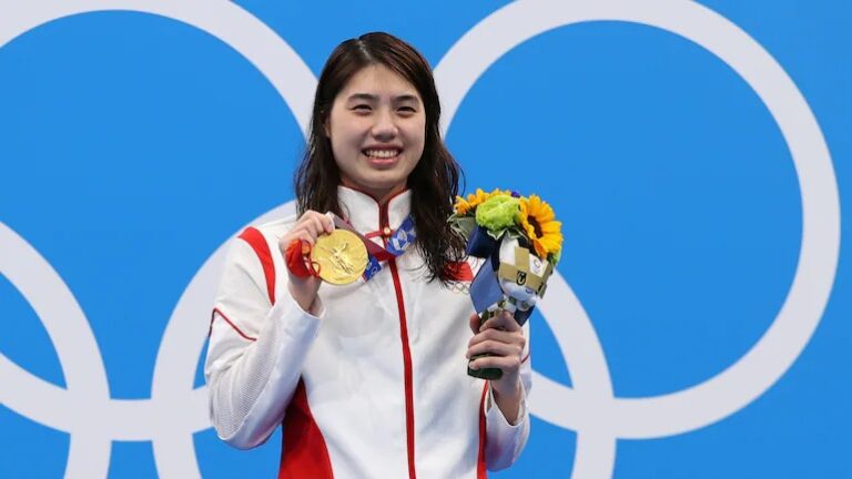 China’s Zhang Yufei wins butterfly gold