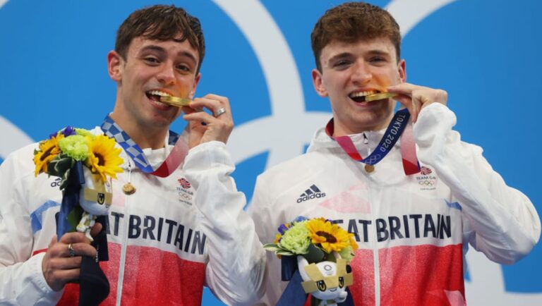 Emotional Daley, Lee win Olympic diving gold for Britain