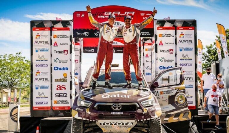 Baja Spain Aragon: Qatar’s Nasser Al Attiyah clinches late win for Overdrive Racing