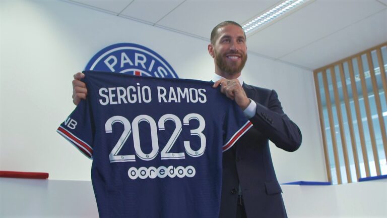 Spain defender Ramos joins PSG on two-year contract