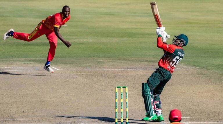 Sarkar stars as Bangladesh win T20 series to complete tour sweep