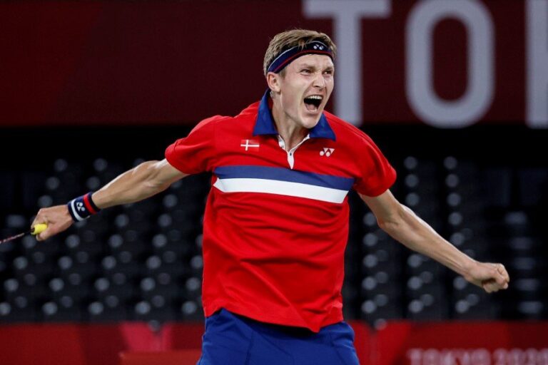 Denmark badminton ace Axelsen moves into Olympic semis