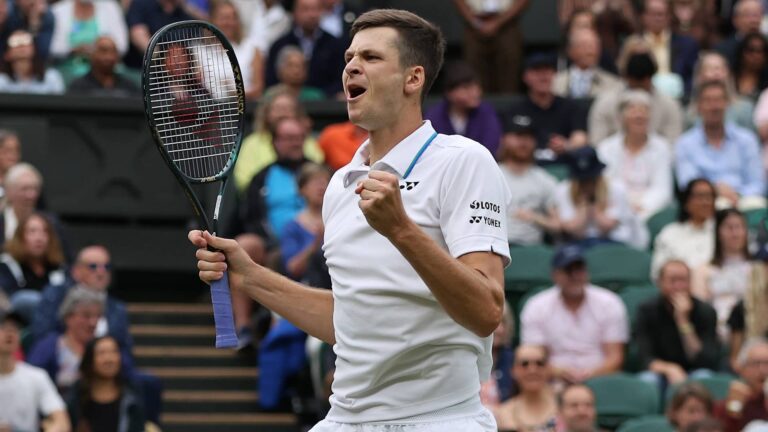 Hurkacz faces ‘unbelievable’ Federer for Wimbledon semi-final spot