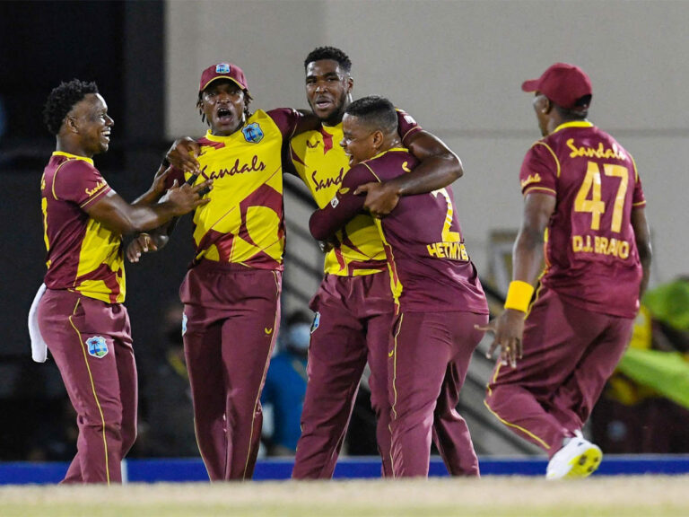 West Indies beat Australia in T20I series opener