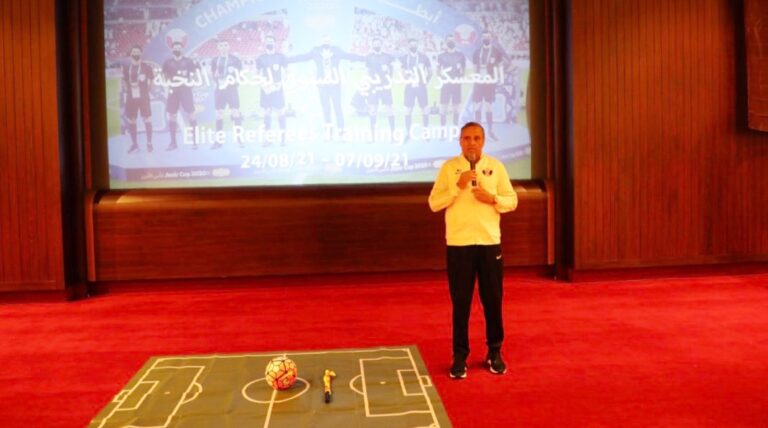افتتاح دورة صقل حكام النخبة في الاتحاد القطري بمشاركة عربية