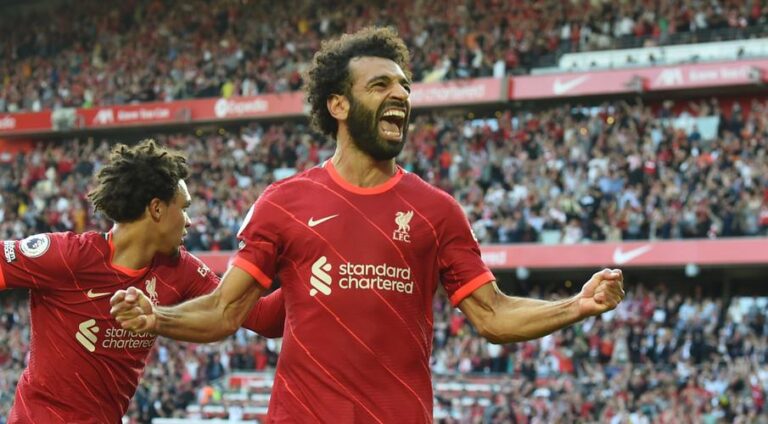 African players in Europe: Salah scores 99th Premier League goal
