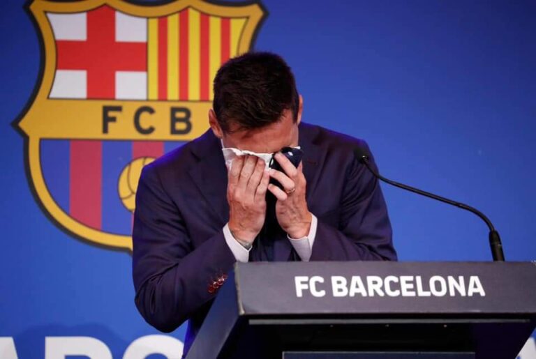 Tearful Messi confirms Barcelona exit and ‘possibility’ of joining PSG