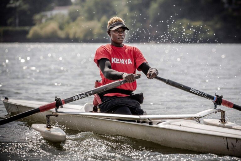 Kenyan rower’s journey from childhood tragedy to Paralympic hope
