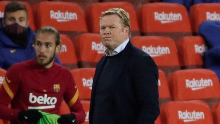 Koeman says Barcelona can’t live in the past as season starts