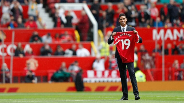 Varane signs four-year deal at Manchester United