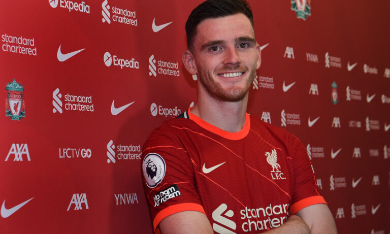 Scottish star Robertson commits to Liverpool