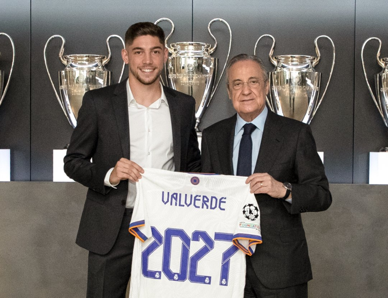 Valverde renews contract with Real Madrid till 2027