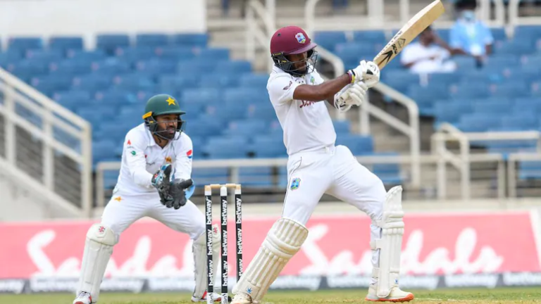 Brathwaite misses century as West Indies edge ahead of Pakistan