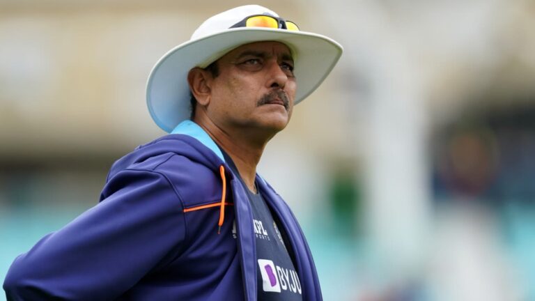 India coach Shastri tests positive for Covid-19