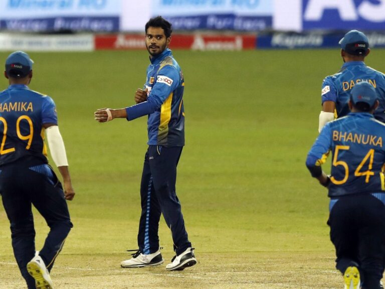 Debutant Theekshana spins Sri Lanka to ODI series win
