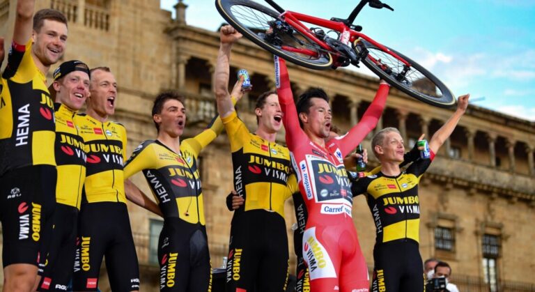 Slovenia’s Roglic wins third straight Vuelta a Espana title