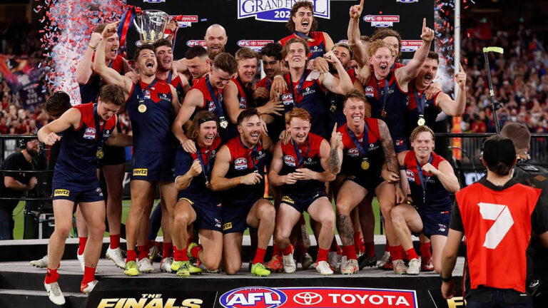 Demons end AFL Premiership drought