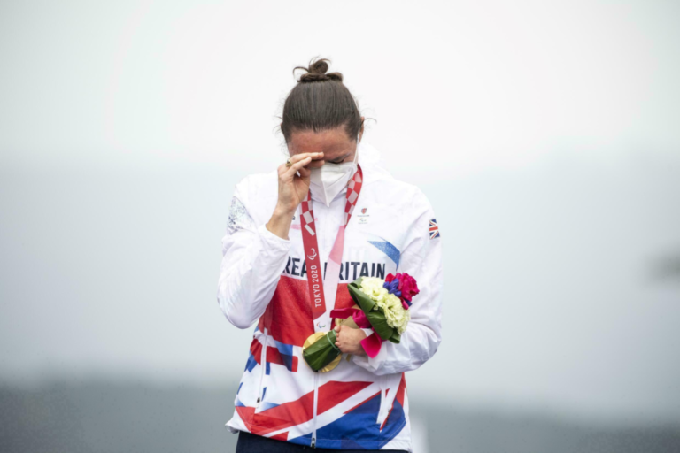 Emotional Storey ‘overwhelmed’ after record 17th Paralympics gold