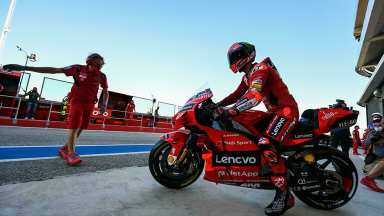 In-form Bagnaia edges MotoGP leader Quartararo in San Marino practice
