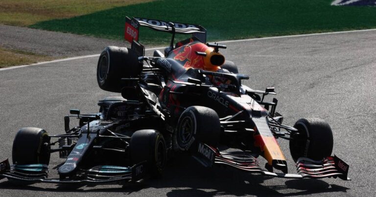 All hail the once-controversial halo after Hamilton escapes serious injury