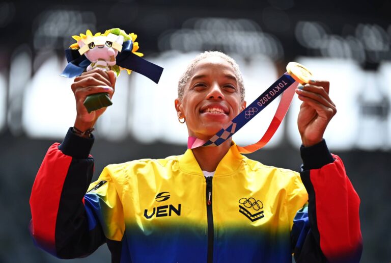 Rojas eyes long jump for double gold in Paris Olympics