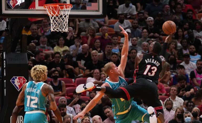 Butler gets hot as Heat roll over Hornets, James powers Lakers