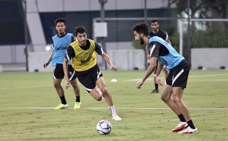 العنابي الأولمبي يرفع درجة تحضيراته لتصفيات كأس آسيا تحت 23