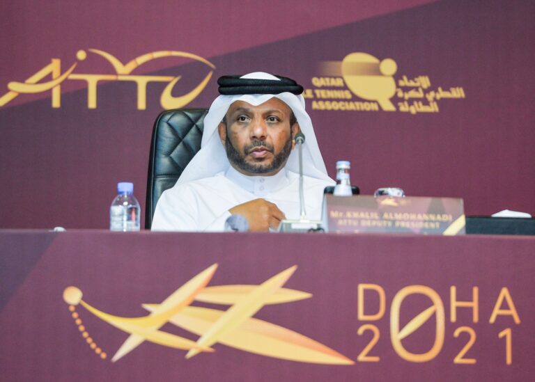 Qatar has become home of world table tennis: Khalil Al Mohannadi