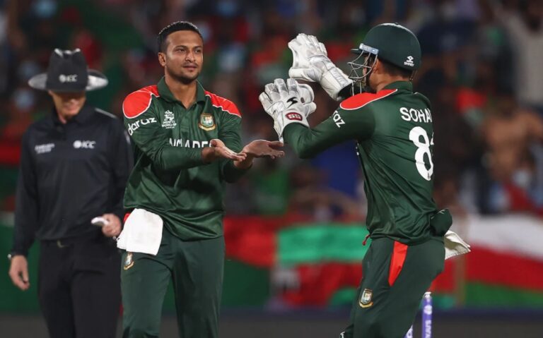 T20 World Cup: Shakib stars as Bangladesh book place in Super 12s
