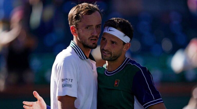 US Open champ Medvedev stunned by Dimitrov in Indian Wells