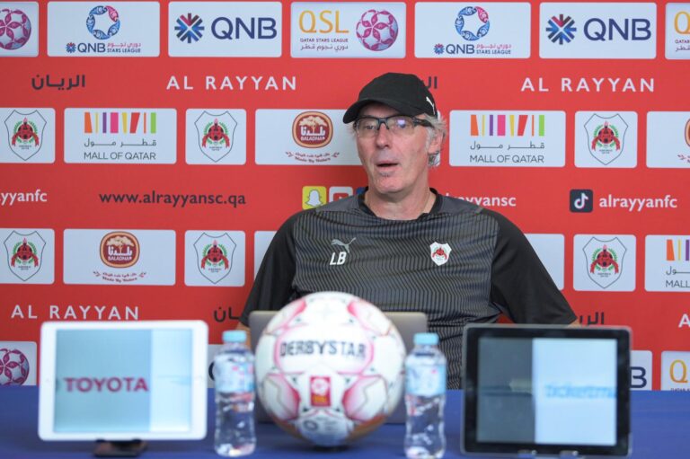 لوران بلان : المباراة صعبة وعلينا العمل للفوز على الدحيل