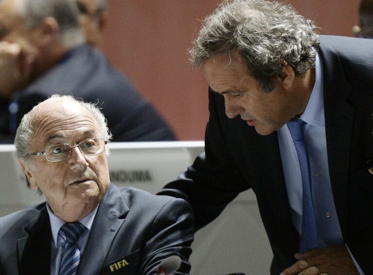 Blatter and Platini referred to Swiss court for fraud: prosecutor