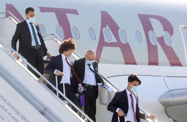 استمرار وصول المنتخبات العربية الى الدوحة تأهباً لانطلاق كأس العرب