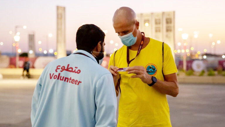 متطوعو اللجنة العليا للمشاريع والإرث يتطلعون إلى كأس العرب