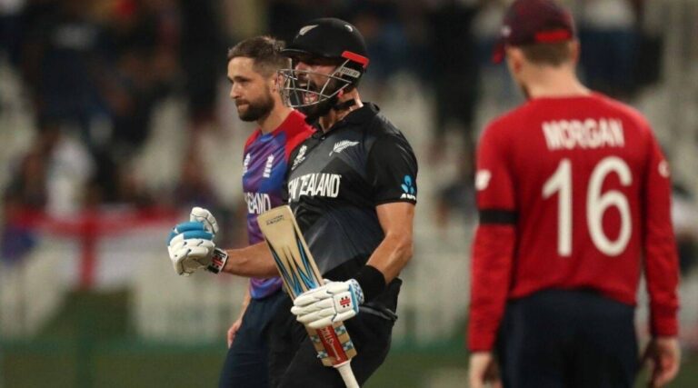 Mitchell, Neesham star as New Zealand down England to reach World Cup final