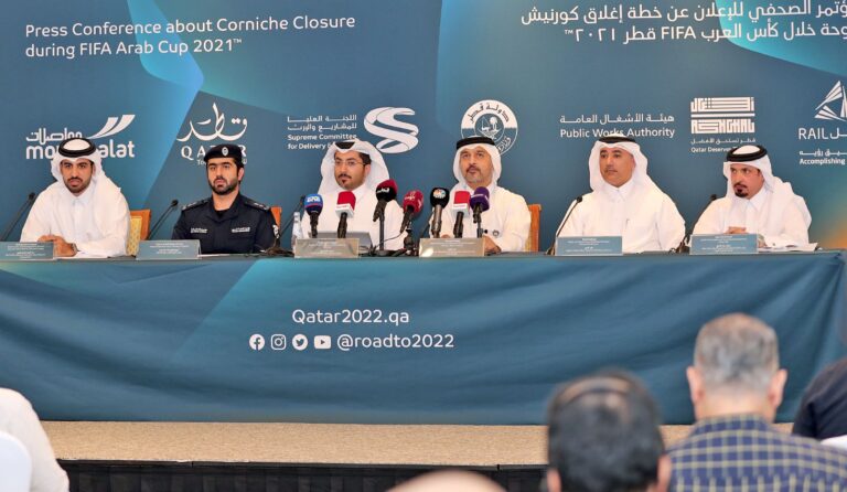 SCDL announces closure of Corniche Street as part of FIFA Arab Cup preparations
