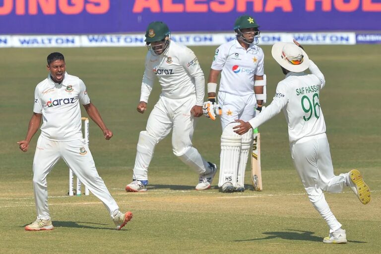 Taijul, Ali shine in even Bangladesh, Pakistan contest