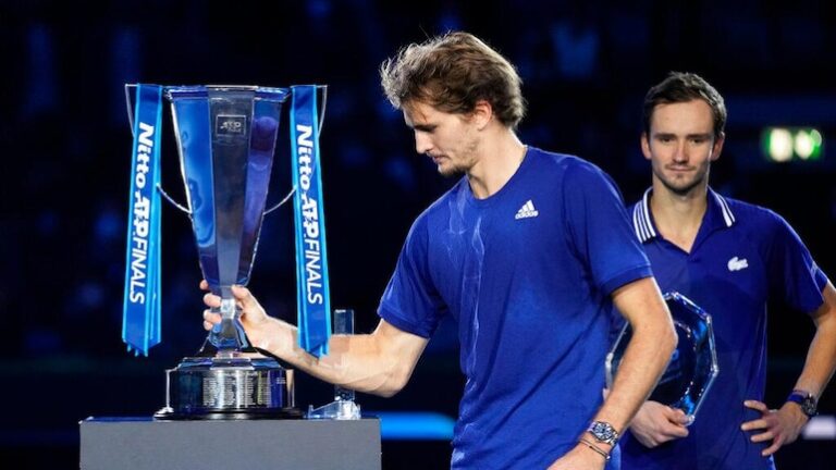 Zverev dethrones Medvedev to win second ATP Finals title