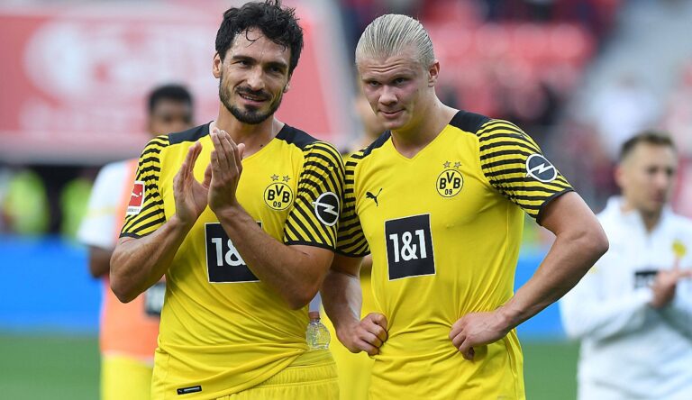 Dortmund without Haaland and Hummels in Lisbon showdown