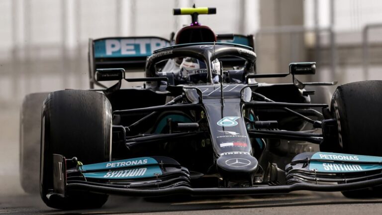 Bottas, Hamilton shut out Verstappen in Qatar third practice
