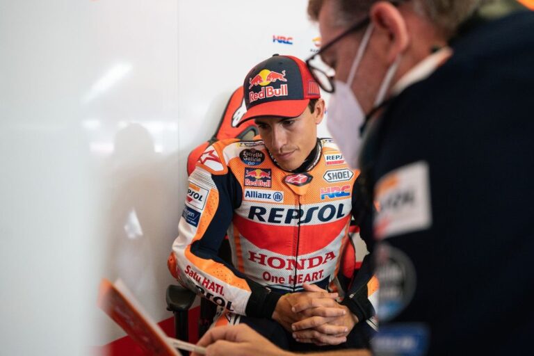Off-road crash victim Marquez out of MotoGP season-finale