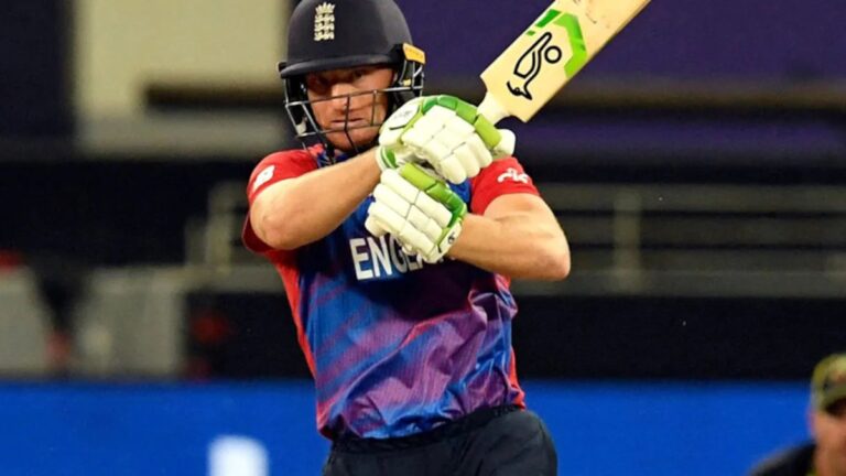 England’s Jos Buttler hits first century at T20 World Cup