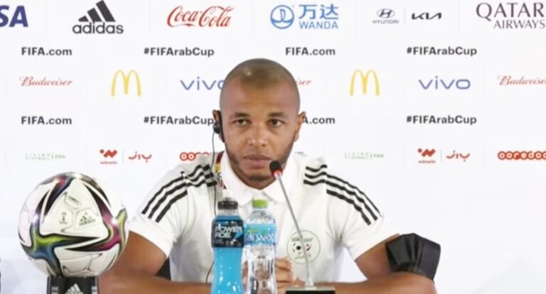 ياسين ابراهيمي : هدفنا الذهاب إلى أبعد نقطة ممكنة في كأس العرب