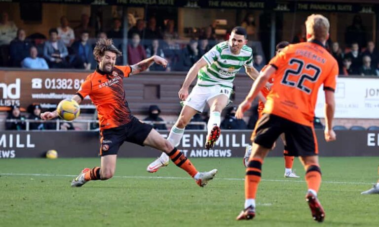 Celtic close gap to Rangers at top of Scottish Premiership