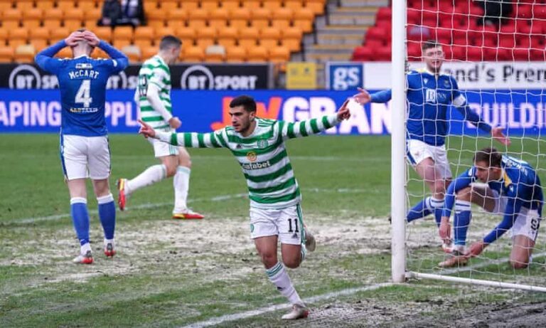Covid-hit Celtic see off St Johnstone