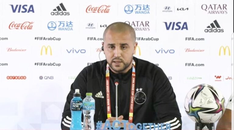مجيد بوقرة : نسعى للفوز والمنتخب اللبناني لن يكون صيدا سهلا