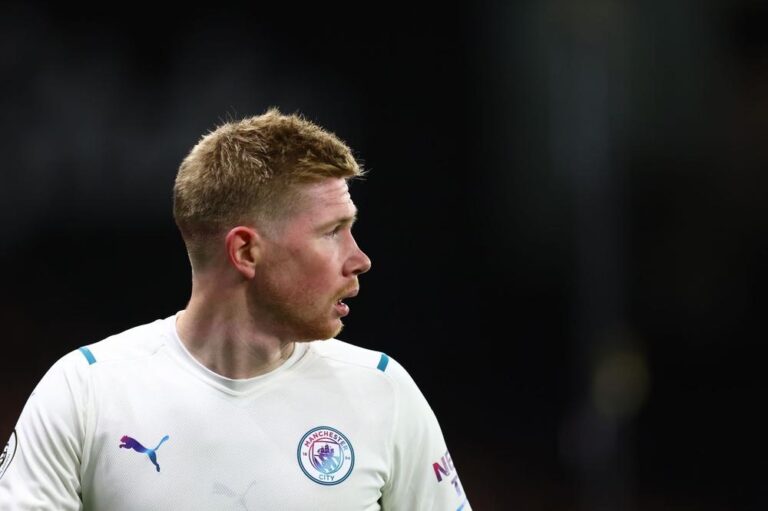 De Bruyne to start for Man City in Leipzig after Covid setback