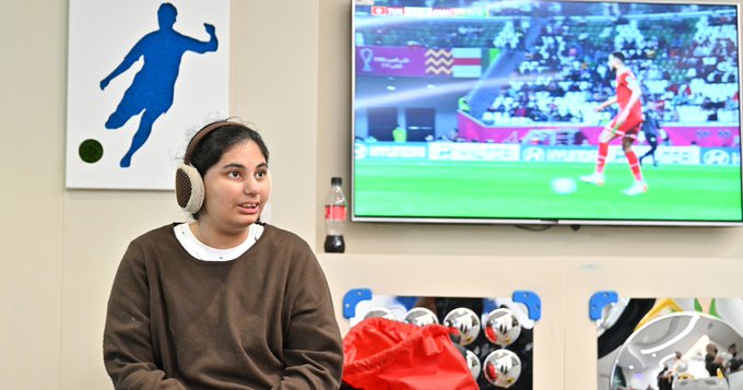 أجواء مثالية للمشجعين من ذوي التوحد في غرفة المساعدة الحسيّة باستاد المدينة التعليمية